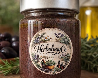 Tapenade di pasta di olive biologica fatta in casa, salsa mediterranea (180 gr)