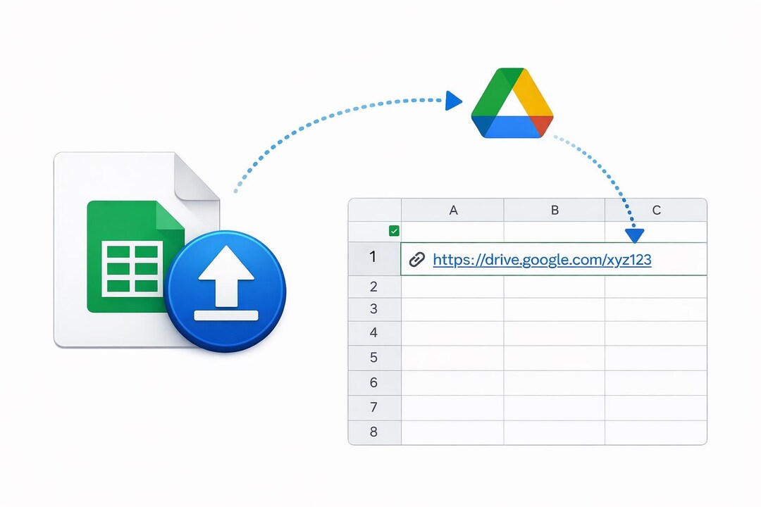 Google Sheets File Upload Button | Apps Script Tool | Upload to Google ...