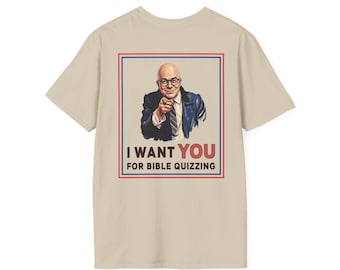 T-shirt Je te veux pour les quiz bibliques (AU DOS)