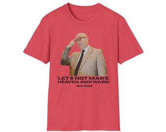 T-shirt « Lets Not Make Heaven » avec citation maladroite