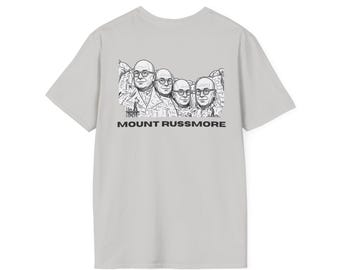 T-shirt Mount Russmore (DANS LE DOS)