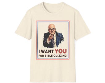 T-shirt Je te veux pour un quiz biblique
