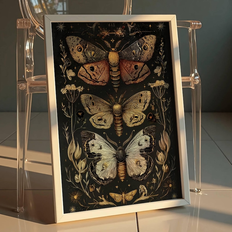dark academia prints
butterfly wall art
dark cottagecore
botanical print
moth wall art
moody wall art
gothic wall art
victorian wall art
vintage wall art
dark academia decor
fantasy art print
printable wall art
downloadable prints