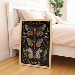 dark academia prints
butterfly wall art
dark cottagecore
botanical print
moth wall art
moody wall art
gothic wall art
victorian wall art
vintage wall art
dark academia decor
fantasy art print
printable wall art
downloadable prints