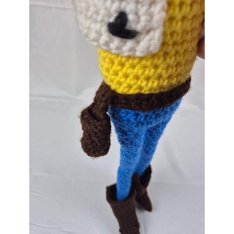 Handmade Crochet Woody Toy Story Amigurumi Plush Cowboy Doll 23" image 5