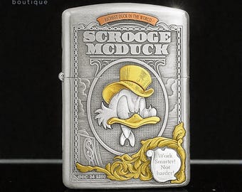 Zippo Scrooge McDuck Luxury Collectible Lighter