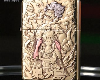One Piece Anime Zippo Windproof Lighter