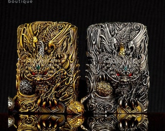 Zippo Fierce Dragon Wealth Lighter – Guardian Edition