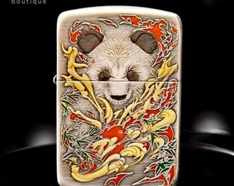 Zippo Panda Guardian Luxury Art Lighter