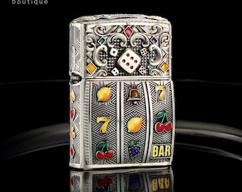 Accendino di lusso Zippo Casino Roulette Dice