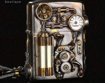 Accendino antivento Zippo Steampunk Gear