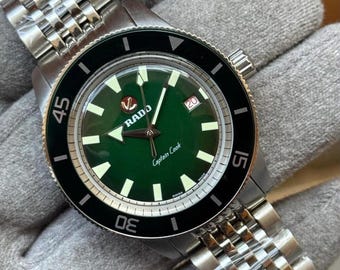 Rado Captain Cook Fluted Bezel Men's Wrist Watch