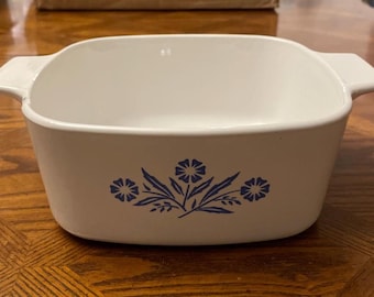 Vintage Corning Ware Corningware "Blue Cornflower" CHOOSE YOUR PIECE - (A-1.5-B) (P-43-B) (P-315) (P-21) (P-10-B)