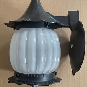 Gothic / Victorian exterior light from the 50’s
