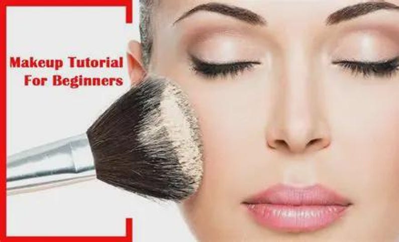 Step by Step Beginners Guide to Makeup - Etsy