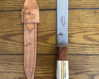 Rare, unusual vintage Mora style knife, collection overflow, see/read
