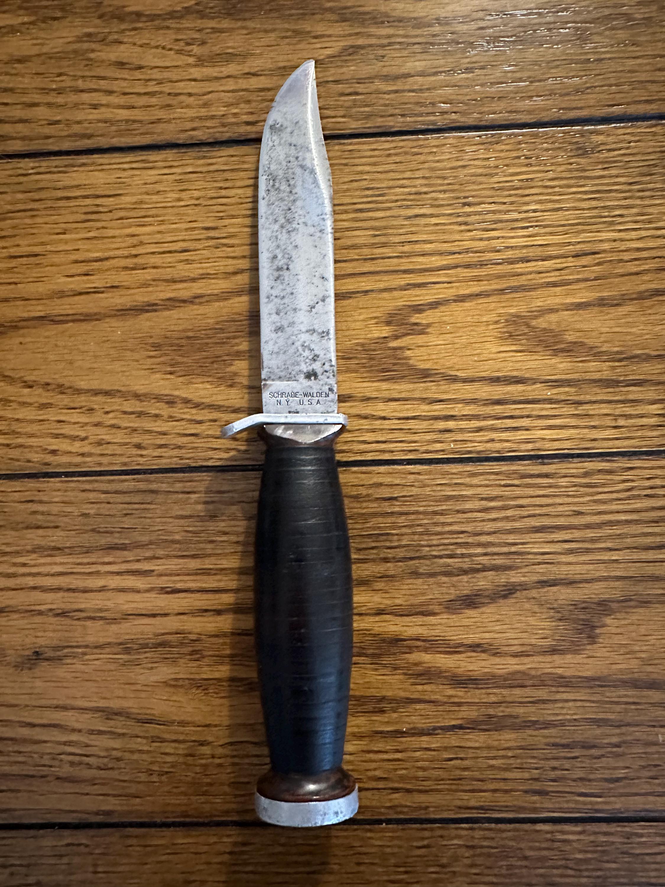 Épingle De Cravate Schrade Old Timer Classics – USA – NOS (neuf)