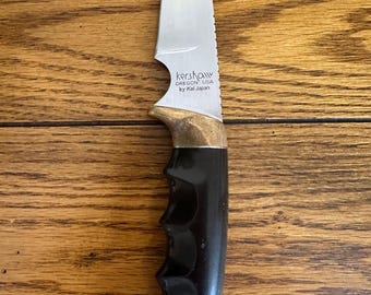 Rare vintage Kershaw early production pre-model no model mark 1034 fixed knife