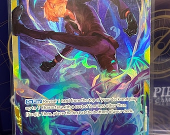 Sanji OP06-119SEC /Wings Of The Captain One Piece Mint Foil SECret