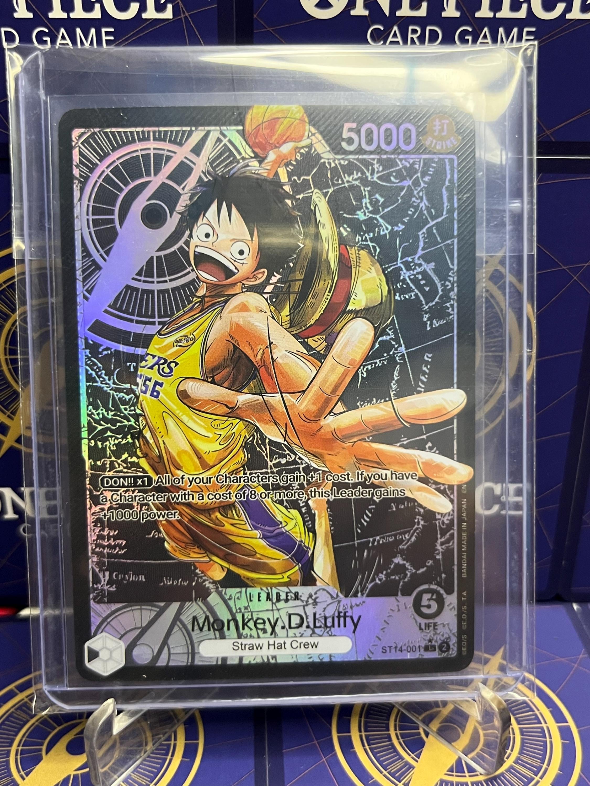 One Piece Lakers Card - Etsy Canada