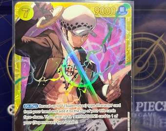 Trafalga Law OP10-119SEC One Piece Royal Blood Secret Rare Mint Foil
