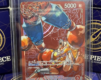 Franky OP/LA-008 Leader Alt Fan Art Lakers One Piece Foil Mint Japan