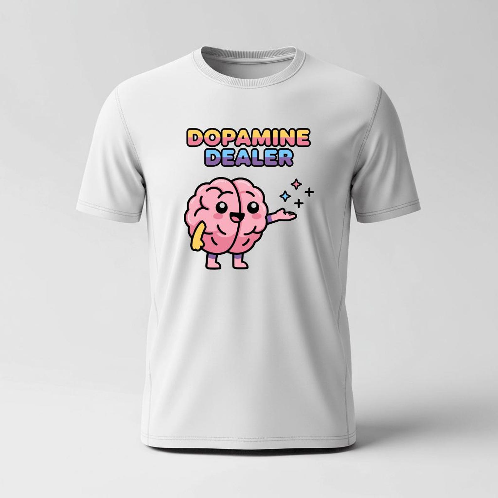 Dopamine Dealer Brain SVG