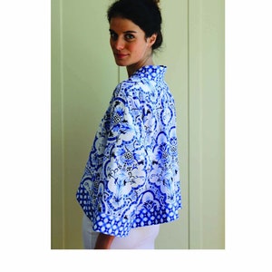 Kimono Jacket Pattern PDF Sewing Instructions Video - Etsy