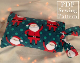 Toddler Pillowcase Sewing Pattern and Tutorial Easy - Tie Detail - PDF