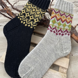 Steibis Socks - Knitting Pattern - Digital File