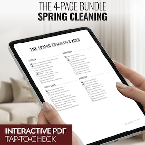 Kompletter Frühlings Hausplaner PDF | Tiefenreinigung Checklisten-System | Hauptwartungsplan 2026