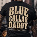 Blue Collar Daddy Dirty Hands Busy Nights PNG SVG: Funny Working Dad png Retro Fatherhood Humor Design (Digital Download) product logo