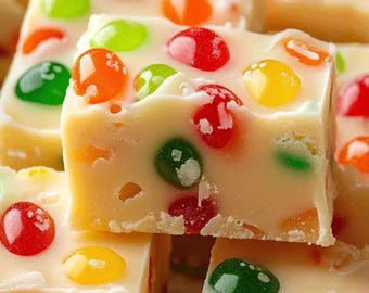 Winter Jewel Nougat Recipe, Christmas Dessert, Easy Holiday Candy, Party Food (Digital Download)