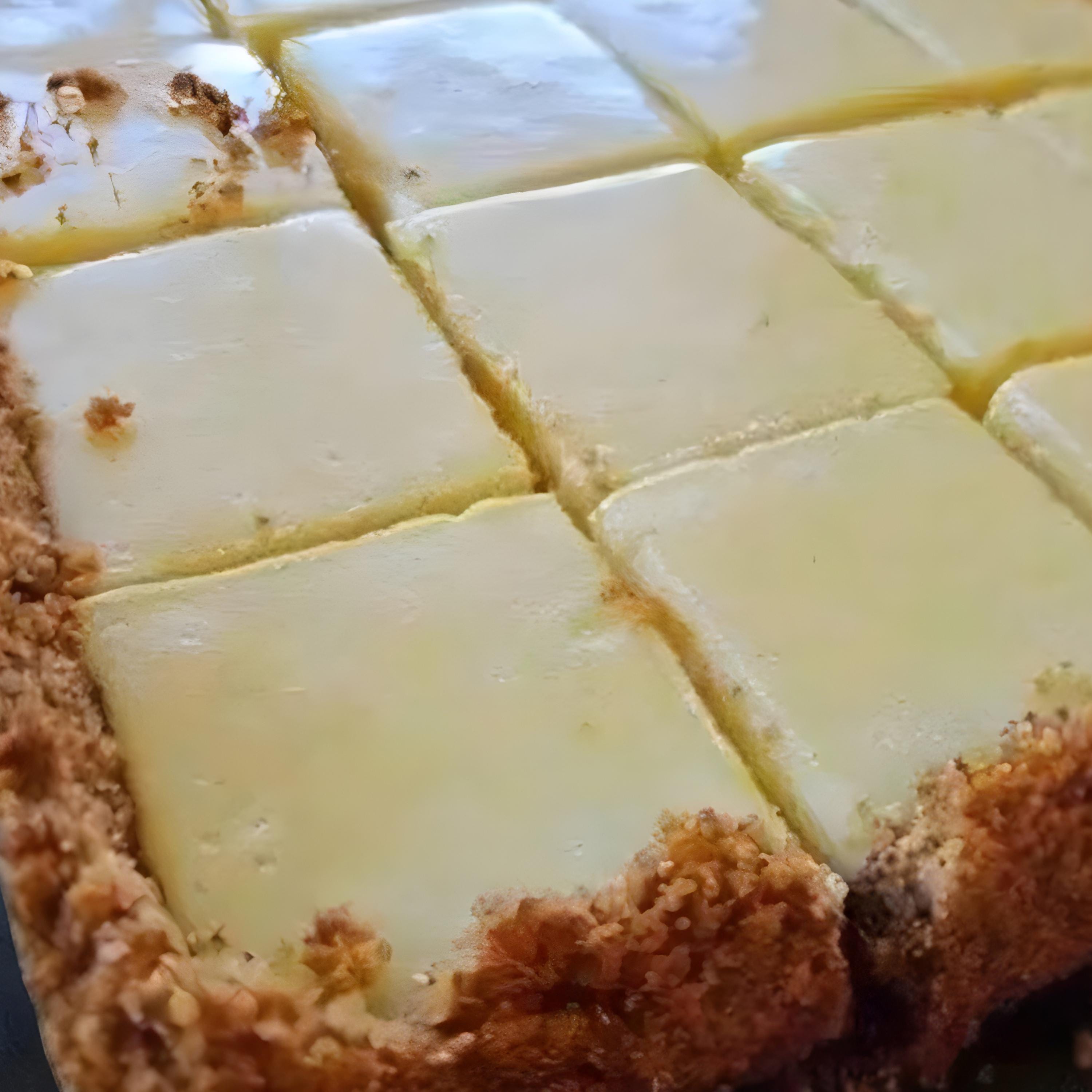 Recette de carrés crémeux au citron, Dessert facile, Desserts simples, Cuisine de fête (Téléchargement numérique)