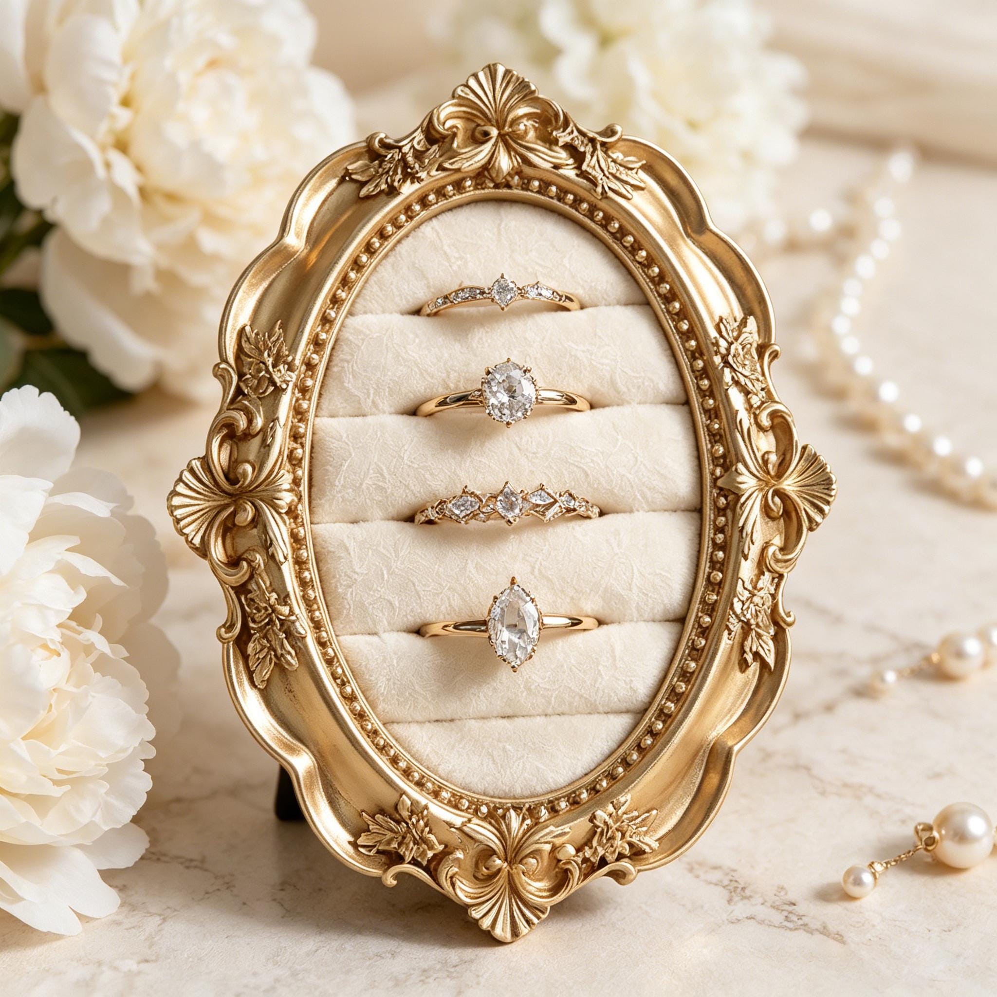 Vintage Ring Box - Etsy