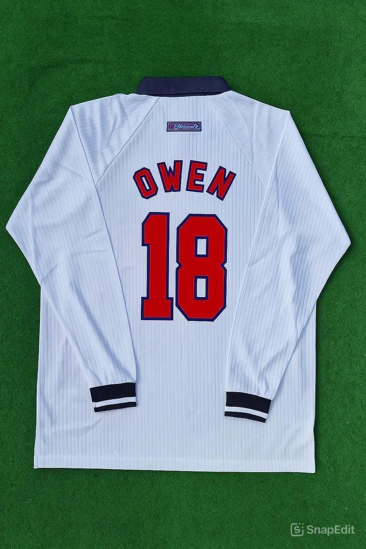 Michael Owen Jersey - Etsy