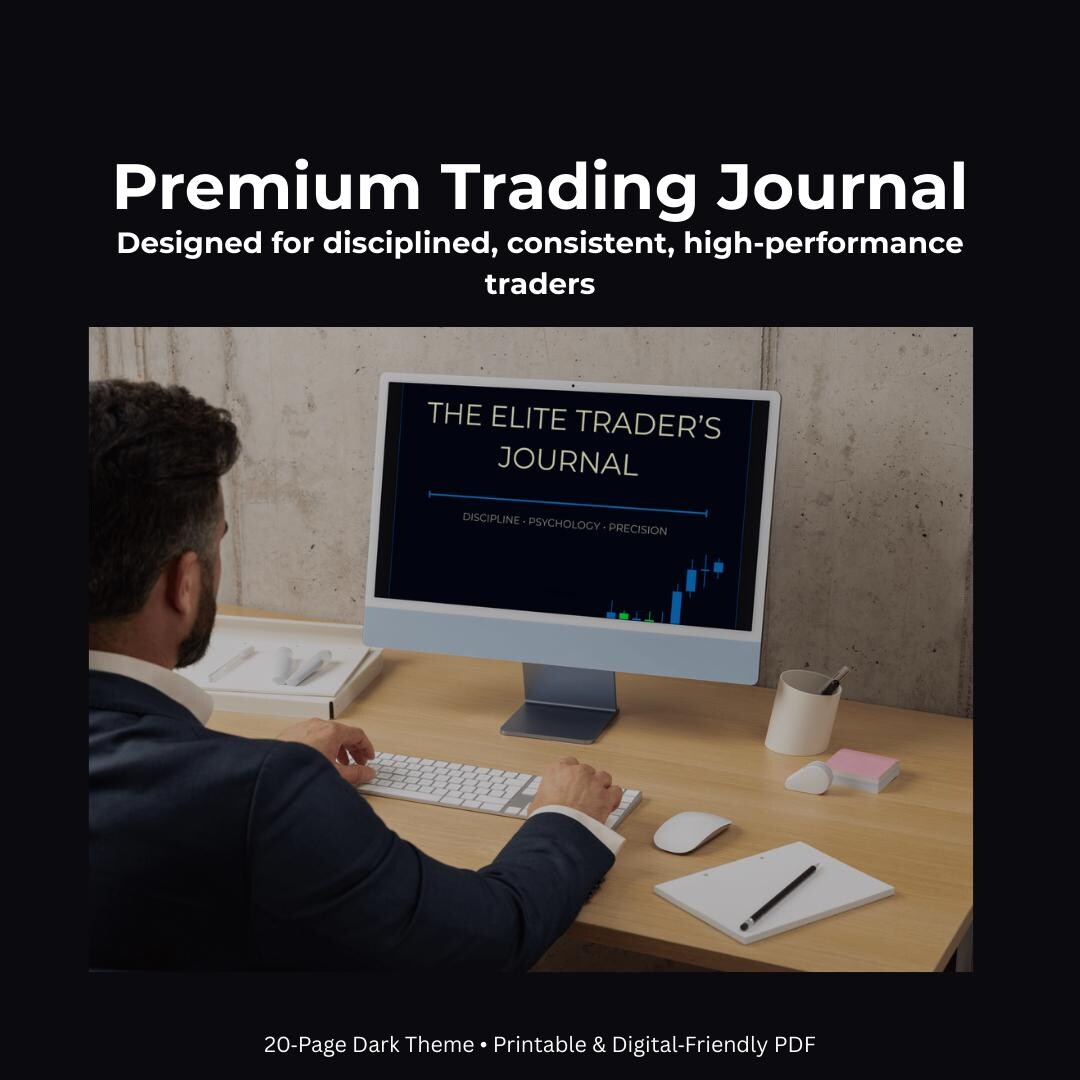 Traders Mind Journal.pdf Trading Journal Printable Dark Theme Trading Log PDF Forex Crypto Stock ...