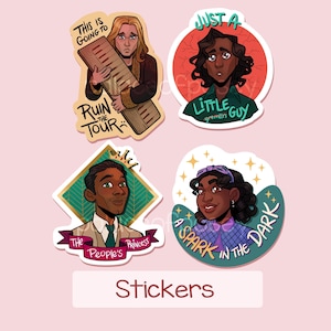 IWTV Stickers: Lestat, Louis, Armand, Claudia