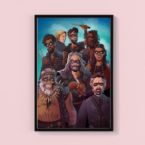Blackbeard&#39;s Crew Print