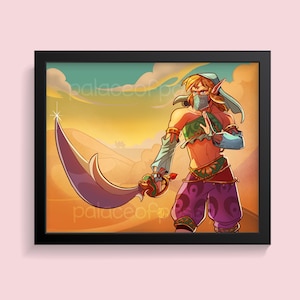 Gerudo Link Print