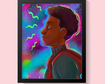 Impresión de Miles Morales