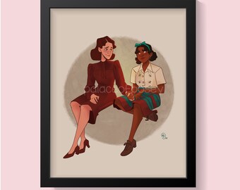 Interview with the Vampire Print - Claudia & Madeleine