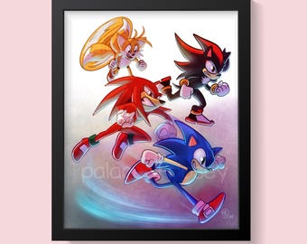 Sonic & Co Print