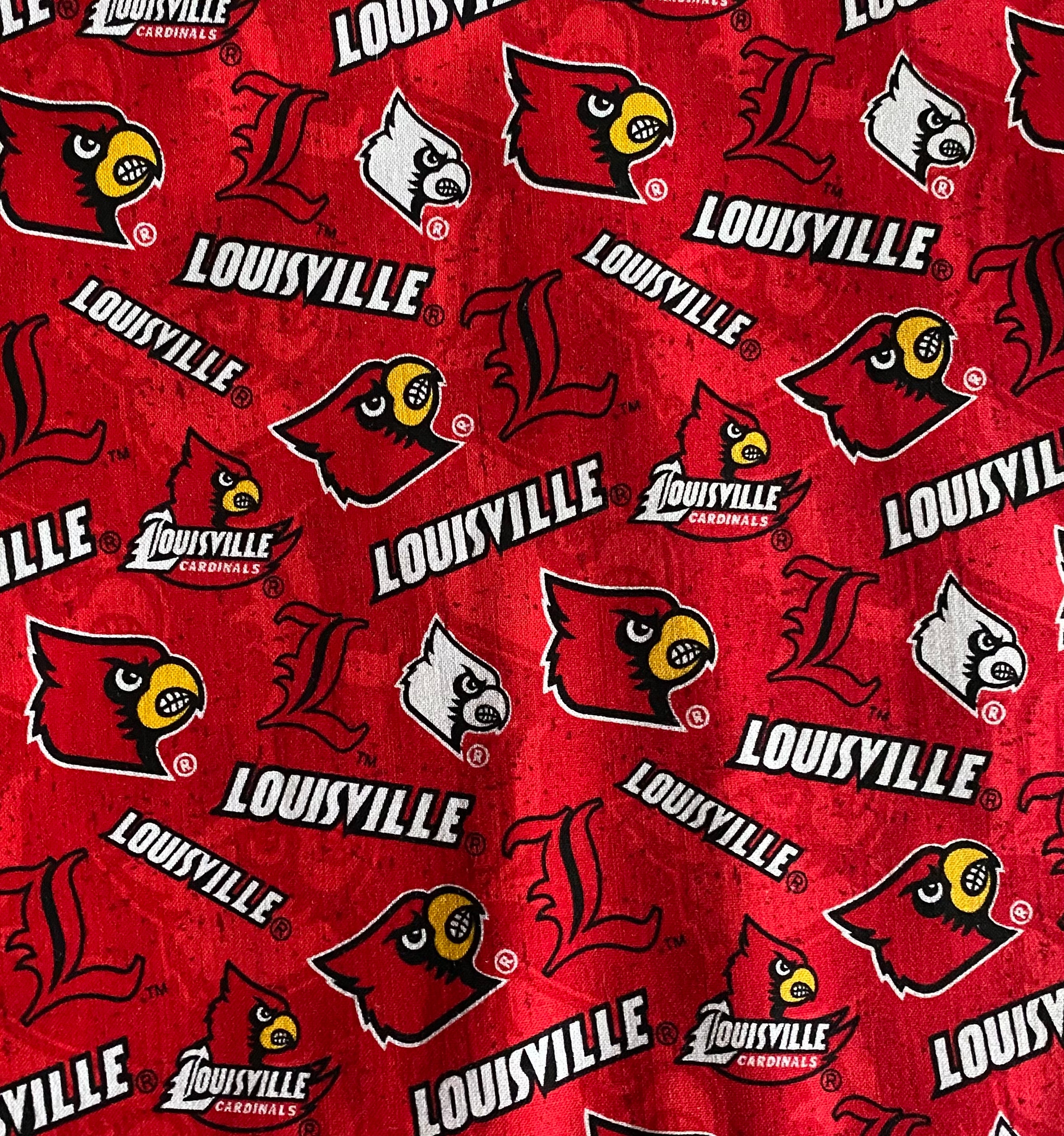 Reversible Bandana Made With University of Louisville Fabric 