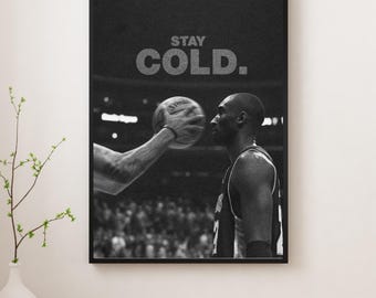 Stay Cold – Elite Mentality Basketball Motivation Poster