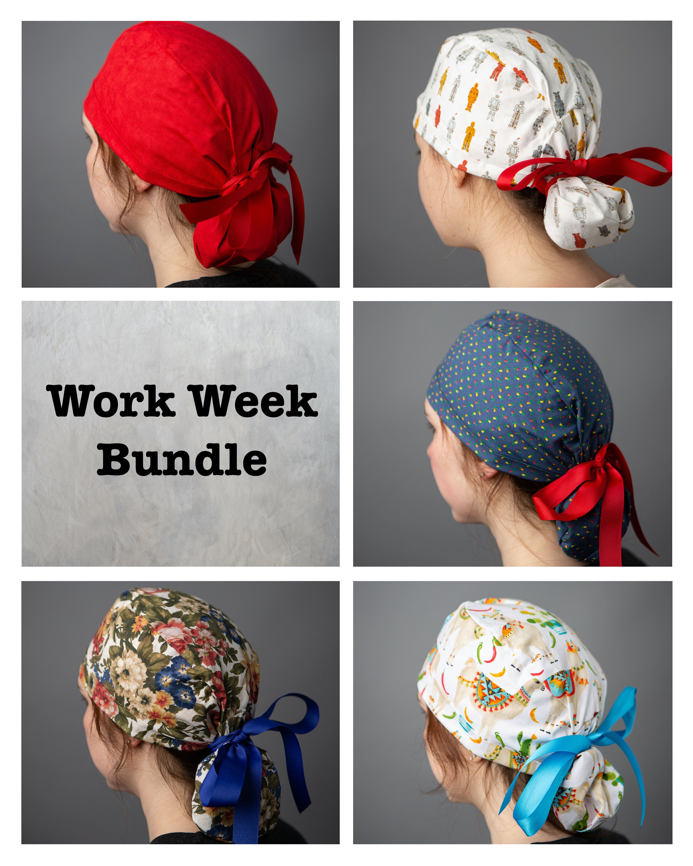 Med head scrub caps Clearance