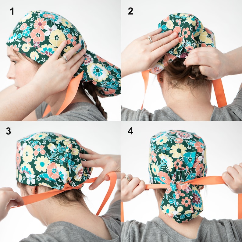 Xray Scrub Cap Surgical Hair Covering Gift Ideas for Nurses Etsy