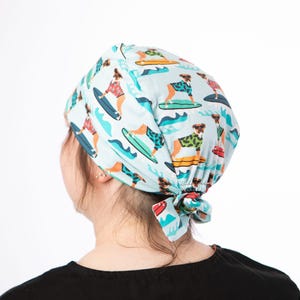 Surfing Boxer scrub cap, unisex scrub cap, medical professional, Medical scrubs, Medical caps, Surgical scrub Hat, Surgical cap, med cap