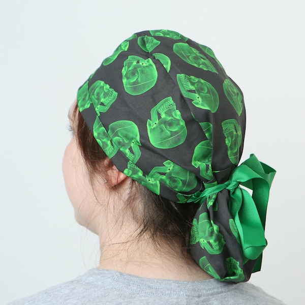 Medical Scrub Cap Xray Etsy