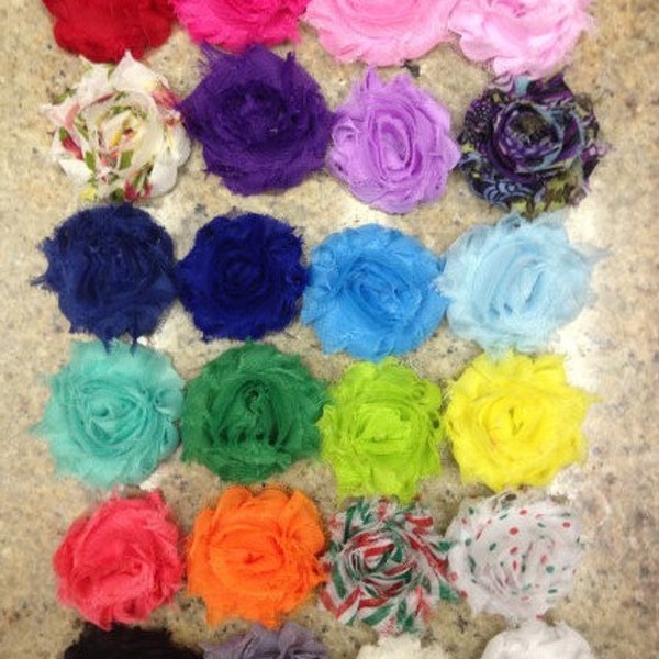 Shabby Chic - Petite Womens/Baby/Girls haarclips - gekoppeld aan een alligator clip-24 kleuren te kiezen uit-vrije scheepvaart als u 10 of meer kopen